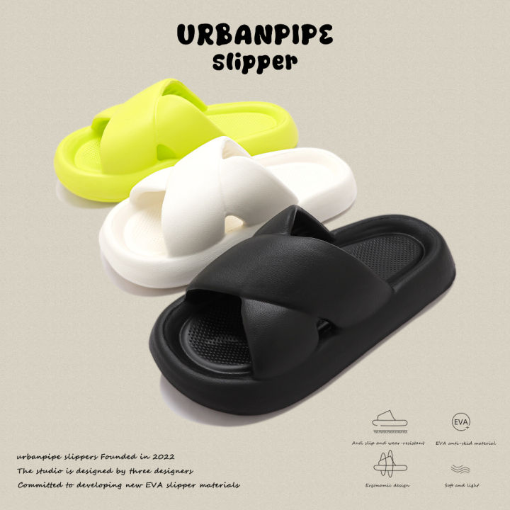 URBANPIPE Super Soft Slippers for Women Fahsion Plain Comfy