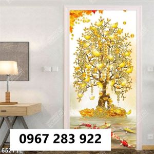 Gạch tranh 3d tài lộc phú quý