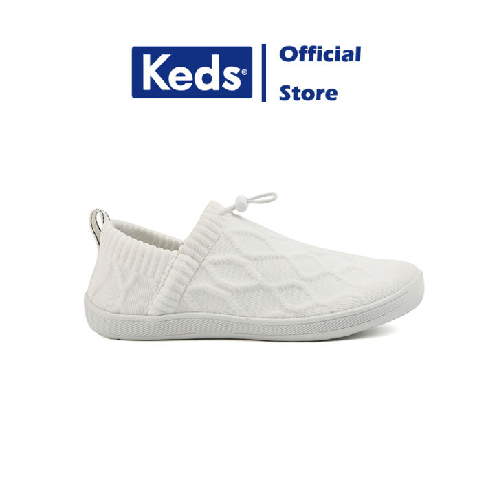 Keds Women's Chillax Leather White Sneaker (WH65518) K622283 Lazada PH