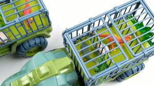 Mega Jurassic Dinosaur Car Truck Toy with 3 Dinosaurs Egg Telur Dino Kids Boys Birthday Gift Mainan Budak Lelaki Hadiah