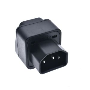 IEC320 C14 to Universal Power Socket IEC320 C14 UPS PDU APC Chassis Cabinet Computer Power Adapter Plug Convert Socket 250V 10A