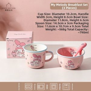 MODERN SWEETHOME Childrens Ceramic Water Cup & Mug Cute Breakfast Cup Scale Milk Cup