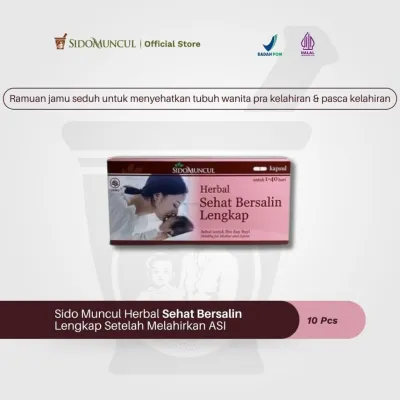 Sido Muncul Natural Herbal Sehat Bersalin Lengkap Setelah Melahirkan ASI