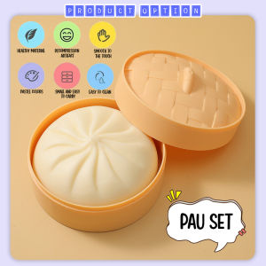 [Blink] Simulation Pau Tofu Squishy Decompression Stress Reliever Squeeze Toy 解压小包子豆腐 Mainan Anti Stress - BT333