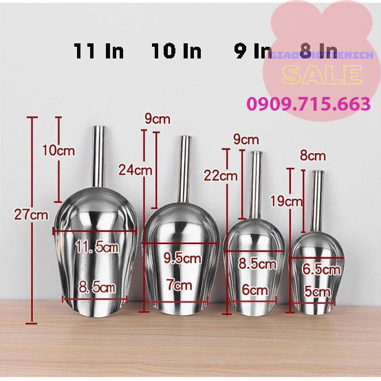 Vá Xúc Đá Inox - Muỗng Xúc Đá Inox | Lazada Việt Nam