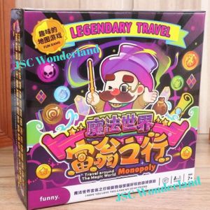 Board Games Rich Mans Journey Wizarding World Fun Games Adventure Interactive Games Colorful & Fun Board Games 富翁之行 魔法世界趣味游戏 冒险互动游戏 桌游 大富翁桌游 垄断桌游游戏