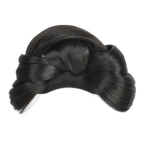 ALICE XU วินเทจ ที่คาดผม Hanfu ผ้าโพกศีรษะ ถุงวิกขี้เกียจ ขนมปังผมโบราณ เรโทร สังเคราะห์สังเคราะห์สังเคราะห์ มวยจีนโบราณ สามเณรสำหรับเด็ก