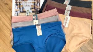 5623# L xL xxL กางเกงในทรงยกก้นแบบครึ่งตัวผ้านิ่มใส่สบาย