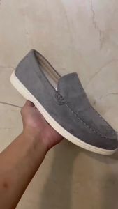 2025 New MenS Suede Loafers Slip-On Casual Shoes B-2