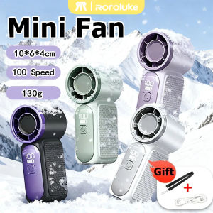 Pocket FanSuper Kipas Mini Fan That Can Be Carried With You Super Wind Cooling Mini Fan With Digital Display Turbo Fan