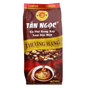 Cà Phê Robusta Buôn Ma Thuột 500gr Tấn Ngọc Coffee Cafe pha phin gu mạnh vị đậm.