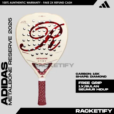 ADIDAS METALBONE RESERVE BY ALE GALAN 2026 100% Original / Racket Padel ADIDAS METALBONE RESERVE / NO WEIGHT BALANCE