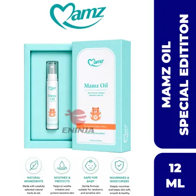【100% ORIGINAL】MAMZ Baby Oil & Cream Habbatus Sauda Spray Asma Batuk Berkahak Minyak Habbatussauda