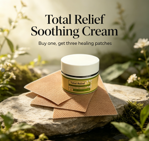 Total Relief Soothing Nerve Cream | Triple Moisture System for Dry Skin