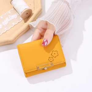 D235 COD Dompet Lipat Wanita Dompet Mini Wanita Import Ala Korea Real dompet pendek/kecil cantik terbaru