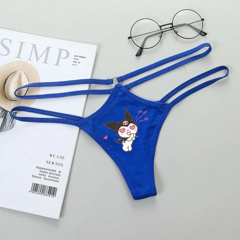 Sanrio Hello Kitty Sexy Panties Lingerie Y2k Women Thong Kawaii