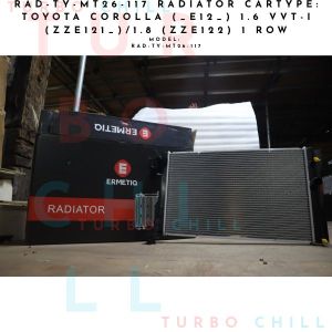 RADIATOR CARTYPE: TOYOTA COROLLA
