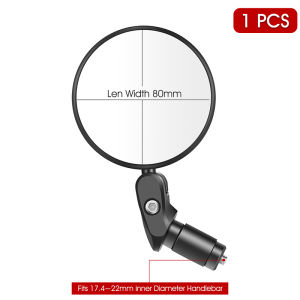 Gương Chiếu Hậu Xe Đạp WEST BIKING Gương Tay Lái HD Điều Chỉnh Độ An Toàn 360 ° Đạp Xe Phụ Kiện Xe Đạp An Toàn