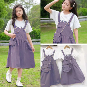 + LITTLE MUSHROOMS + KIDS CHILDREN GIRLS TEENAGERS TSHIRT SET TOPS BOTTOMS JUMPSUIT OVERALL DRESS | BIG SIZE 160 170 ||