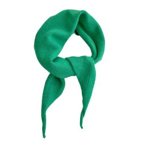 LUCKFRE Korean Style Knitted Triangle Scarf Soft Windproof Women Cashmere Shawl Fashion Thicken Winter Cashmere Scarves Female