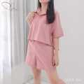 Nika set setelan kemeja oversize wanita linen premium quality. 