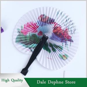 [Dale Dephne] Mùa hè cầm tay Fan Trung Quốc gấp tay Fan in giấy quà tặng trang trí