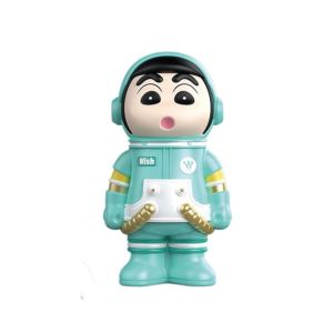 YOUSHI TOP Crayon Shin Chan Hũ Tiền Heo Crayon Shin-chan Chống nước Vinyl Hộp ký gửi an toàn Sáng tạo Đồ sưu tầm Hình Nhân Anime Heo Đất Trang trí nhà cửa