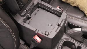 OnlyF U Car Armrest Safe Storage Key Combination Lock Anti-theft for Jeep Wrangler JL 2018 Up for Jeep Gladiator JT 2018 Up K7M2P