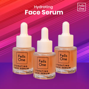 Felisone Hidrating Face Serum Paket Spesial beli 3 free T Shirt + Tas