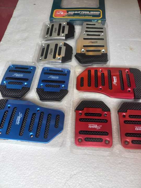 【Terjamin】Cover Pedal Gas Manual Kopling rem Mobil Anti Slip Car Pedal Best.