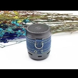 EWA A113 Denim Cloth Style Portable Bluetooth Metal Speaker Mini TWS Series Wireless Small Steel Cannon Creative Gift Audio