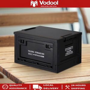 Heavy-Duty Camping Storage Box 20L/30L with Foldable Feature for Outdoor and Car Camping