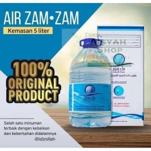 Zamzam 5Liter Include Box Original Asli 100% Saudi
