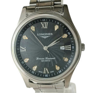 Đồng hồ LONGINES Nam Hàng Chính hãng side lớn 38mm .Máy quạt nhật .Vỏ Thép không gỉ . Đã qua sử dụng