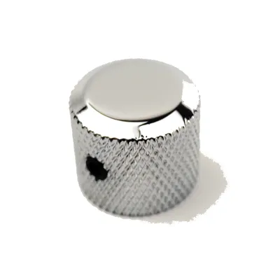Guyker 1Pcs Potentiometer Control Knobs 6mm High Grade Knurled Volume Tuning Audio Knob for Electric Guitar or Precision Bass