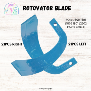 Rotovator Blade L1802 2202 L1500 1801 L2402 L2602 L240 L3202  all 02 and 01 Surplus Kubota 42pcs