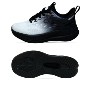 SURE FEET Men Women Sport Shoes (SF2026) | Gradient Black | Sporty Light & Comfort