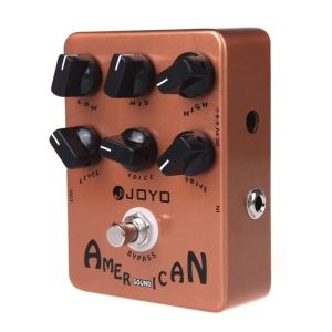 JOYO American Sound Amp Simulator Pedal of Fd 57 Deluxe Amplifier from Clean to Overdrive Sound for Electric Guitar Effect - Bypass (JF-14)