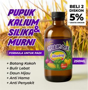 Pupuk Cair Jiawang Kalium dan Silika - 250ml