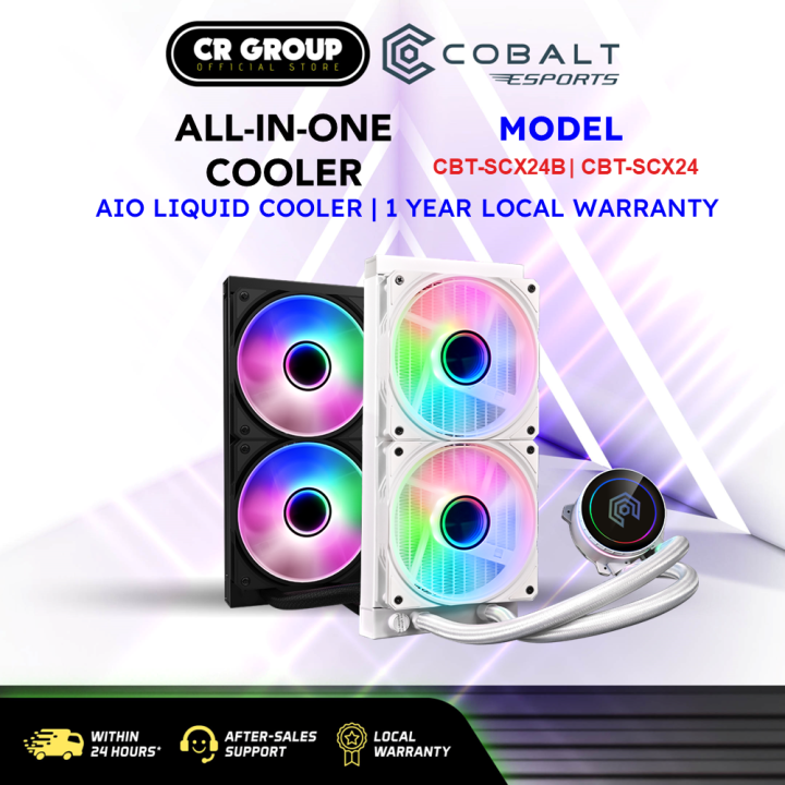 Cobalt Stonecold X240 All-In-One CPU Liquid Cooler AIO 240mm (1Yrs ...