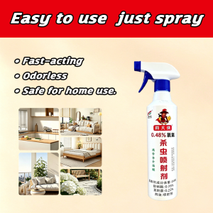 ✨Eliminates bed bugs on contact✨bed bugs Control spray 600ml Easy to use — just spray bed bug spray
