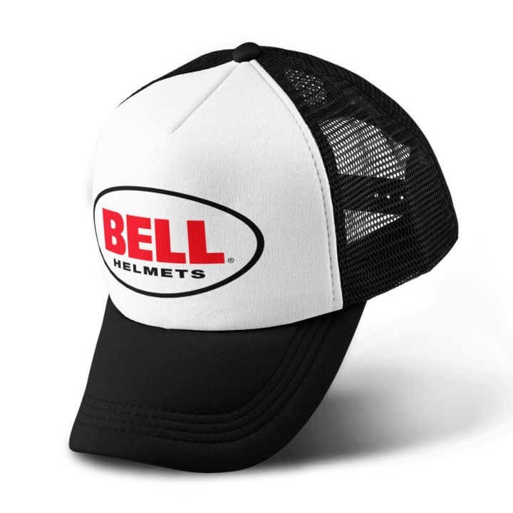 Bell Helmets Trucker Cap Adjustable Strap Topi Snapback Baseball