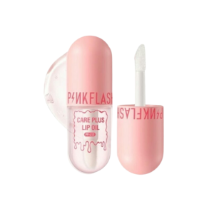 PINKFLASH CARE PLUS LIP OIL 4ML 100%ORI LIPBALM SERUM PINK FLASH | PELEMBAB BIBIR