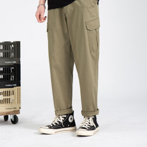 Quần Kaki Nam - Túi Hộp Phong Cách Streetwear Mix Đồ Cực Ngầu Big Size - Chất Đẹp Không Nhăn Xù Dáng Xuông - Rew2021