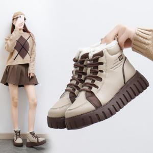 Winter Fashion Warm Women Boots Casual High-Top Cotton Shoes
