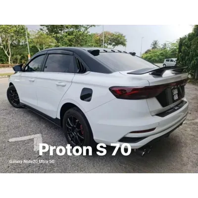 Proton S70 S-70 Rear Roof Window Visor Rear Sun Roof Visor Rear Roof Visor Top Spoiler