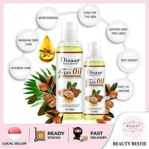 [TOP SELLING ITEMS] *DISAAR* Natural Argan Massage Oil (100ML) – Hydrating & Nourishing for Skin Hair and Relaxation - 100% AUTHENTIC BY BEAUTY BESTIE