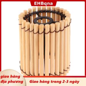 [COD] EHBqna 3PF Ship within 24 hours Chụp đèn tre nhỏ phong cách vintage chụp đèn treo phụ kiện trang trí đèn