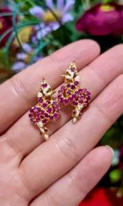 พญานาค ต่างหูพญานาค ต่างหูทับทิมแท้ เครื่องประดับ เสริมดวง เสริมราศี ความมงคล สินค้าเป็นของแท้มีใบรับประกัน💯 AUFU STORE