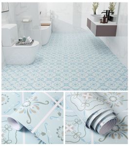 60x200cm 0.59mm dày sang trọng mềm pha lê miếng dán sàn mềm mại chống dầu tự dính không thấm nước sàn hình nền cho phòng khiêu vũ phòng ngủ phòng tắm phòng khách ban công thả nhựa mềm chống trượt sàn màu xanh lá cây cam xanh da trời màu xám